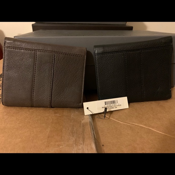 Women’s Tri Fold Wallet BROWN - Picture 4 of 4